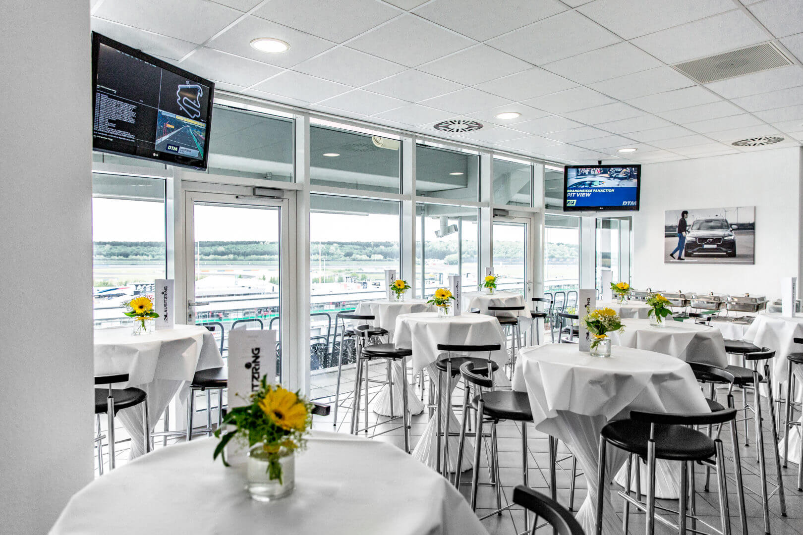 Räumlichkeiten für Tagungen und Messen auf dem DEKRA Lausitzring