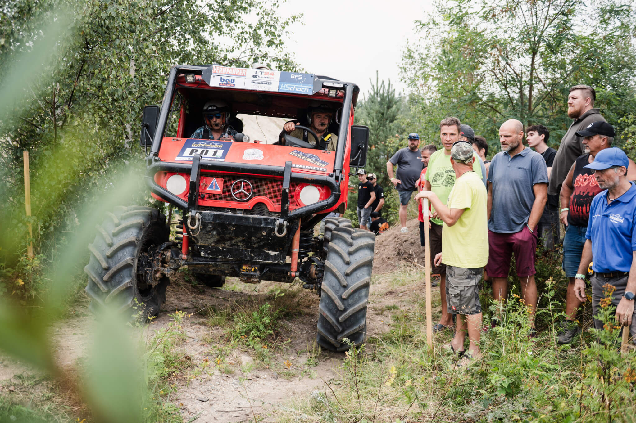Offroad Truck im Offroad Gelände des DEKRA Lausitzrings während der Europameisterschaft im Truck Trial im Rahmen des Truck und Country Wochenendes